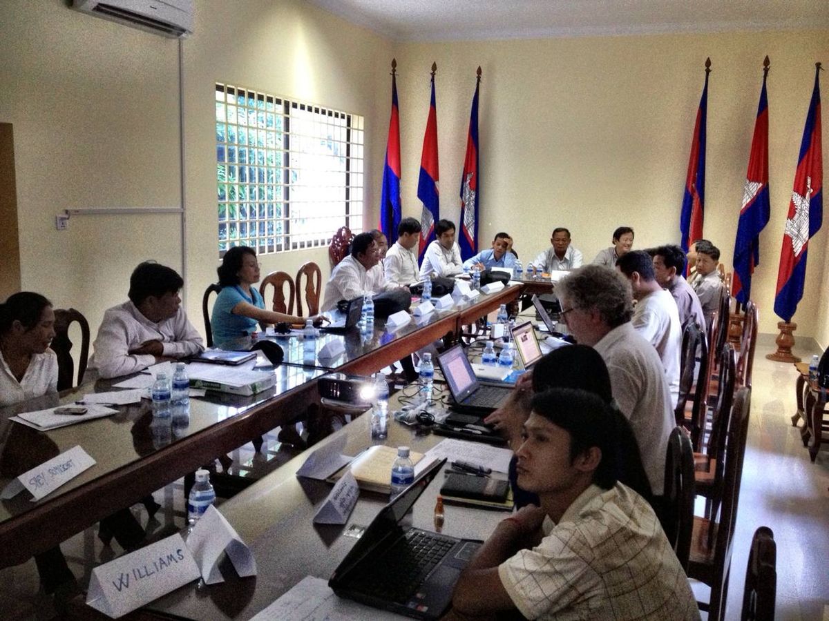 Cambodia fisheries governance training
